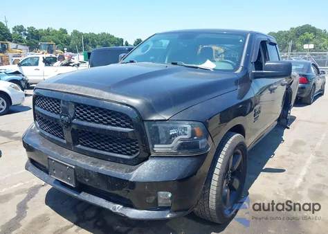 2017 Ram 1500 Express 4X4 6'4 Box from USA, damaged, VIN 1C6RR7FG7HS827656